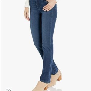 VINTAGE AMERICA High Waist F’ab Body Sculpt Straight Leg Jeans, 8/29